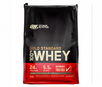 Express Delivery - Optimum Nutrition Gold Standard Whey 10Lbs Double Rich Chocolate - ID 141687