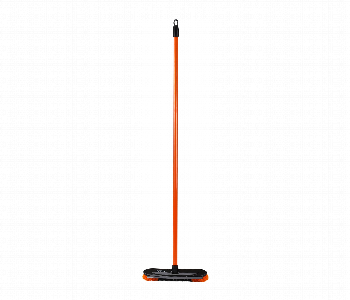 Express Delivery - Royalford Rf4885 Hard Broom With Handle Orange And Black - ID 2498