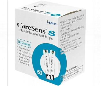 Express Delivery - I Sens Caresens S Blood Glucose Test Strips - ID 7142425