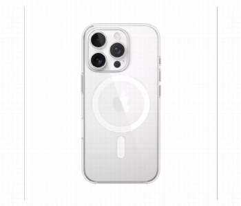 Express Delivery - Iphone 16 Pro Magsafe Clear Transparent Silicone Case - ID 7143753
