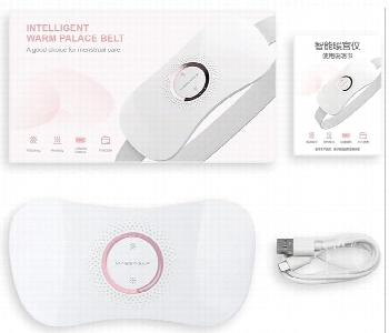 Express Delivery - Menstrual Care Massager Belt With Heat And Vibration For Cramps And Waist Slimming - ID 7145214