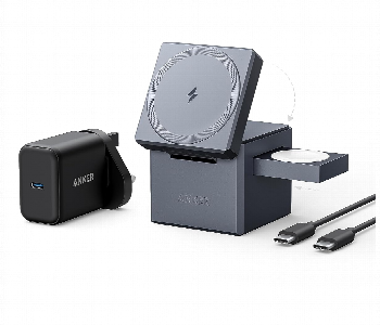Express Delivery - Anker 3 In 1 Charger For Apple Devices Hight Quality - ID 7146740