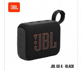 Express Delivery - Jbl Go 4 Portable Bluetooth Speaker Black Ip67 Waterproof - ID 7150053