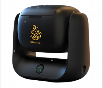 Express Delivery - Bukhoor Rotational Incense Burner Black Bk 36 Aroma Diffuser Compact - ID 7151986