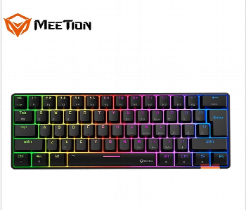 Express Delivery - Meetion Dual Mode Bluetooth 60 Gaming Keyboard Mk005Bt - ID 7152081