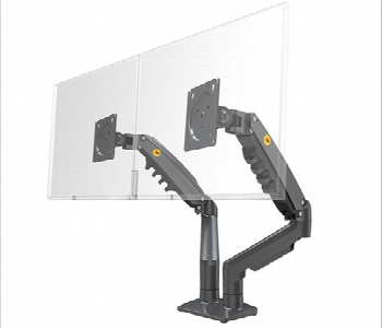 Express Delivery - Nb North Bayou F160 Dual Monitor Mount Arm Matte Gray For 17 To 27 Inch Screens - ID 7152861