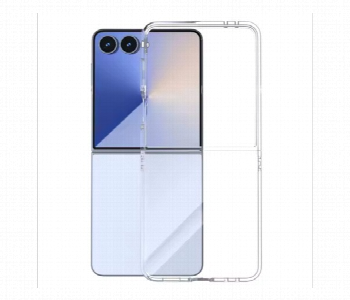 Express Delivery - Samsung Galaxy Z Flip 7 Clear Transparent Slim Case - ID 7159500