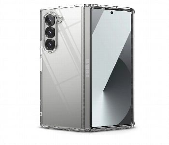 Express Delivery - Samsung Galaxy Z Fold 6 Clear Transparent Slim Case - ID 7159503