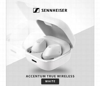 New Arrivals For Sennheiser 700263 Accentum True Wireless Earbuds White Anc - ID 7161198