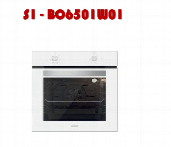 Express Delivery - Silverline Bo6501W01 60Cm Multifunction Electric Oven 72L - ID 7170022