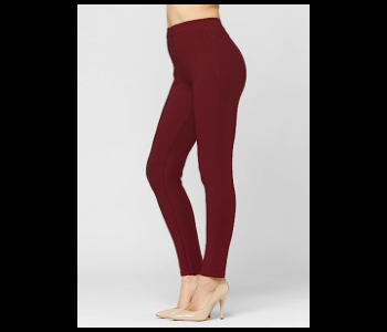 Express Delivery - High Waist Full Length Cotton Knitted Long Leggings For women Assorted - ID 138594