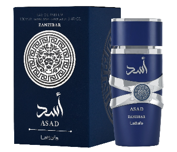 Express Delivery - Lattafa Asad Zanzibar EDP 100ML for Men - ID 138664