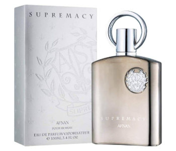 Express Delivery - Afnan Supremacy Silver EDP 100ML for Men - ID 138707