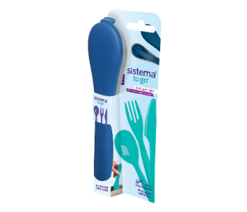 Express Delivery - Sistema Cutlery Set To Go Blue 1918 - ID 138892