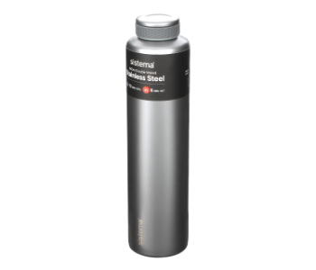 Express Delivery - Sistema 600 ML Chic Stainless Steel Bottle Silver 520 - ID 138896