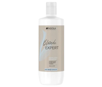 Express Delivery - Indola Blonde Expert Instacool Shampoo 250 Ml - ID 139018