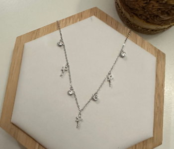 Express Delivery - Arabic Letter Necklace A - ID 139179