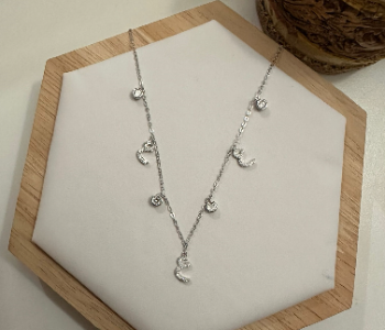 Express Delivery - Arabic Letter Necklace AA - ID 139184