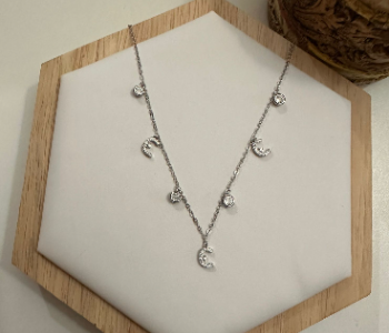 Express Delivery - Arabic Letter Necklace N - ID 139189