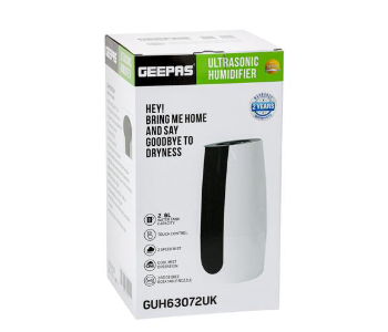 Express Delivery - Geepas Ultrasonic Humidifier GUH63072UK - ID 139376