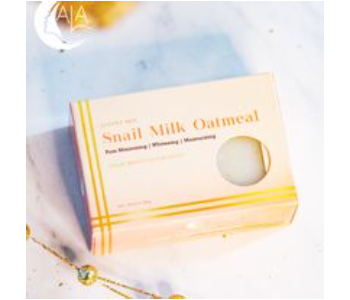 Express Delivery - Snail Milk Oatmeal Soap - ID 139406