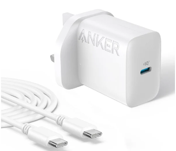 Express Delivery - Anker High Speed  20W USB C Type Charger  with Cable - ID 139646