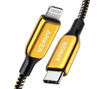 Express Delivery - Anker Golden Age Of C To Lightning  Charging Cable For iPhone - ID 139659