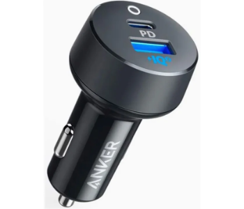 Express Delivery - Anker Car Charger 35W 2 Ports Dual Port Fast Charger  Black - ID 139704