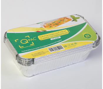 Express Delivery - QPAC Aluminum container 8368 1 x 10 pcs - ID 139797