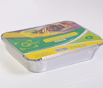 Express Delivery - Q PAC Aluminum container 73365 1 x 5 pcs - ID 139799