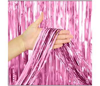 Express Delivery - Light Pink Curtain Foil - ID 139900