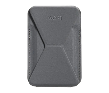 Express Delivery - MOFT Snap On Phone Stand and Wallet Mini version Grey 2021 - ID 140034