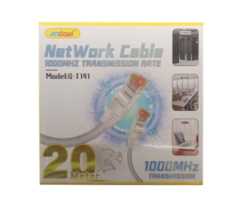 Express Delivery - Andowl Net Work Cable 20 Meter QT141 1000 MHZ - ID 140112