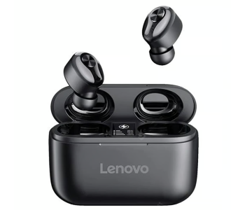 Express Delivery - Lenovo HT18 True Wireless Stereo Earbuds Black with Minimal Scratch SC001 - ID 140427