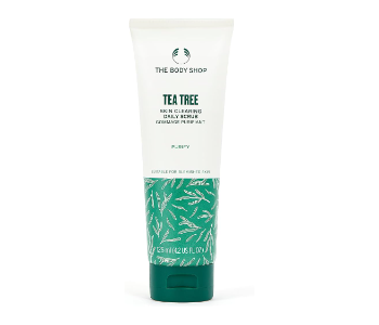 Express Delivery - the body shop tea tree squeaky clean scrub 100ml - ID 140448