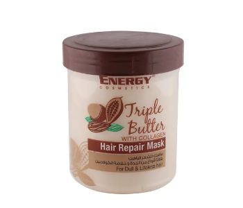 Express Delivery - Energy Cosmetics Hair Repair Mask Tripple Butter 450 Ml - ID 140498