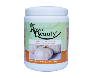Express Delivery - Royal Beauty Garlic Hot Oil Hair Cream 1000 Ml - ID 140523