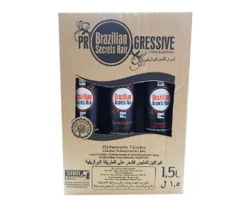 Express Delivery - Brazilian Secrets Hair Progressive Kit  3X500 Ml - ID 140538