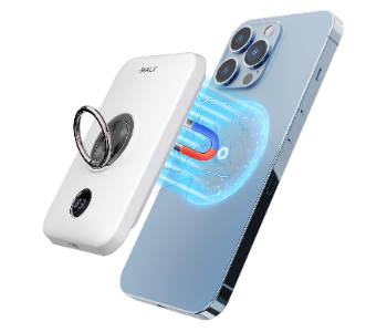 Express Delivery - POWER GRIP MAG iWALK Magnetic Wireless Power Bank - ID 140823
