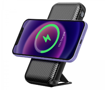 Express Delivery - POWER STAND MAG Black iWALK Magnetic Wireless Portable Charger Power Bank - ID 140828