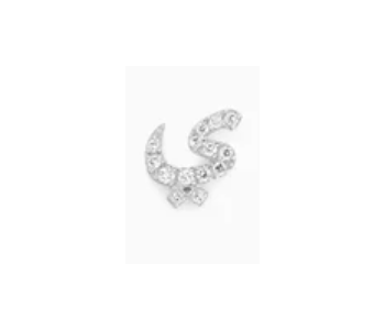 Express Delivery - Sterling Silver Arabic Letter Earring y For women - ID 140877