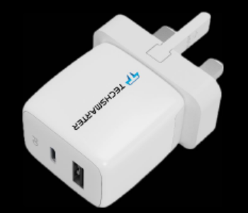 Express Delivery - TECHSMARTER TSPORT DUAL 25W Wall charger - ID 140950