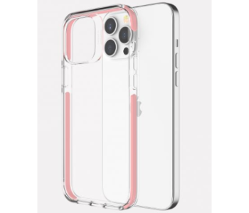 Express Delivery - Vokamo Smult Antibacterial Protecting Case for iPhone 14 Pink - ID 141017