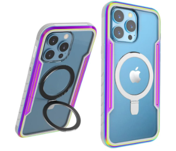 Express Delivery - Ofkoz Magnetic Drop Proof Colorful Case iPhone 15 Pro - ID 141073