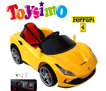 Express Delivery - 12V Ferrari Ride On Car The Ultimate Driving Experience for Young Racers - ID 141175