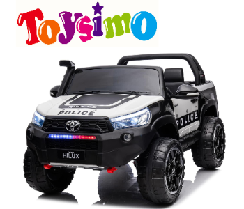 Express Delivery - 12V Hilux Police Ride On Car Your Childs Ultimate Adventure Awaits - ID 141264