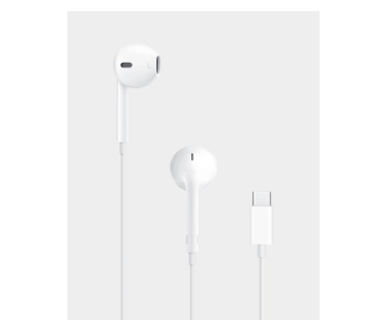 Express Delivery - Apple EarPods with USB C Connector white mtjy3zm - ID 141308