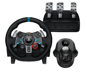 Express Delivery - Logitech G29 Racing Wheel and Pedals with Shifter for PS5 PS4 PC - ID 141350