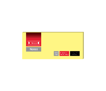 Express Delivery - Stick Notes 1.5x2 Color Yellow Ts n152 Trios - ID 141380