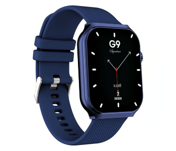 Express Delivery - X.Cell G9 Signature Silicon Smart Watch Blue - ID 141399